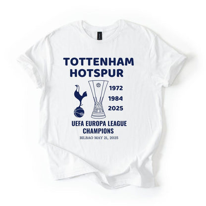 Tottenham Hotspur Europa League Champions 2025 T-shirt