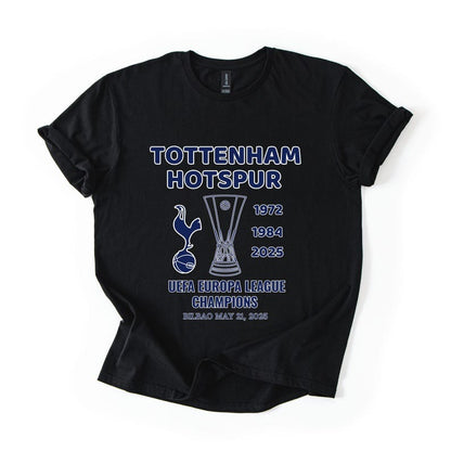 Tottenham Hotspur Europa League Champions 2025 T-shirt