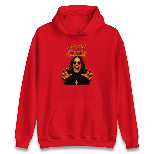 In Memory of Ozzy Osbourne Hooded Pocket Sweatshirt