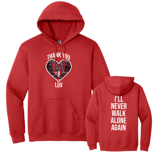 Unisex Liverpool Long Sleeve Hooded Pocket Sweatshirt