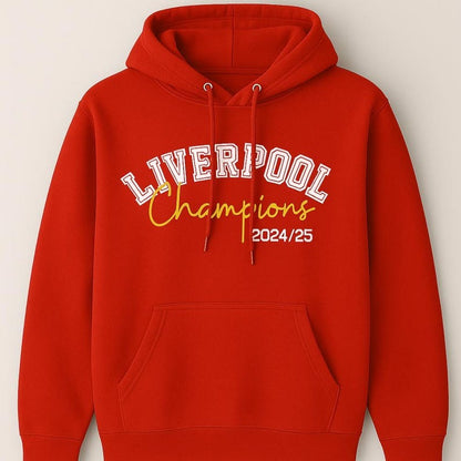 Unisex Liverpool Football Fans Long Sleeve Hoodie