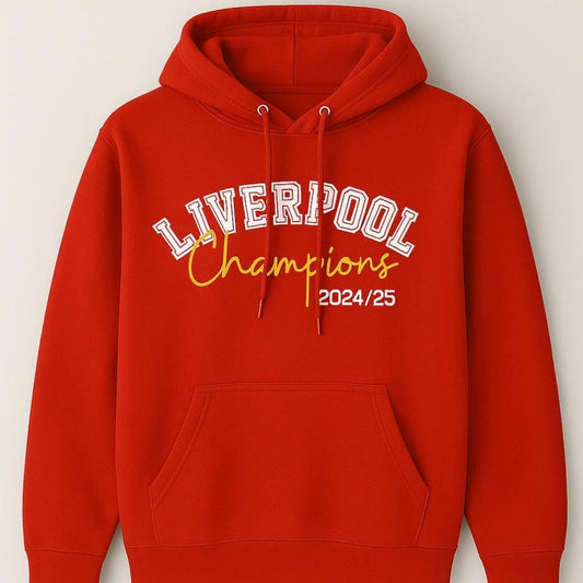 Unisex Liverpool Football Fans Long Sleeve Hoodie