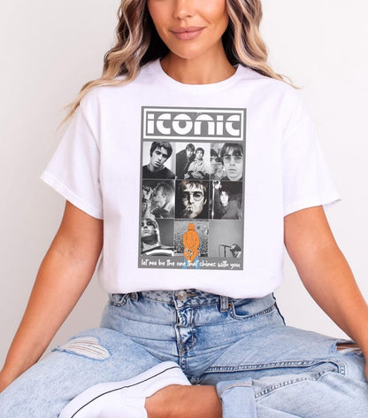 Oasis Band Fan Crew Neck T-shirt