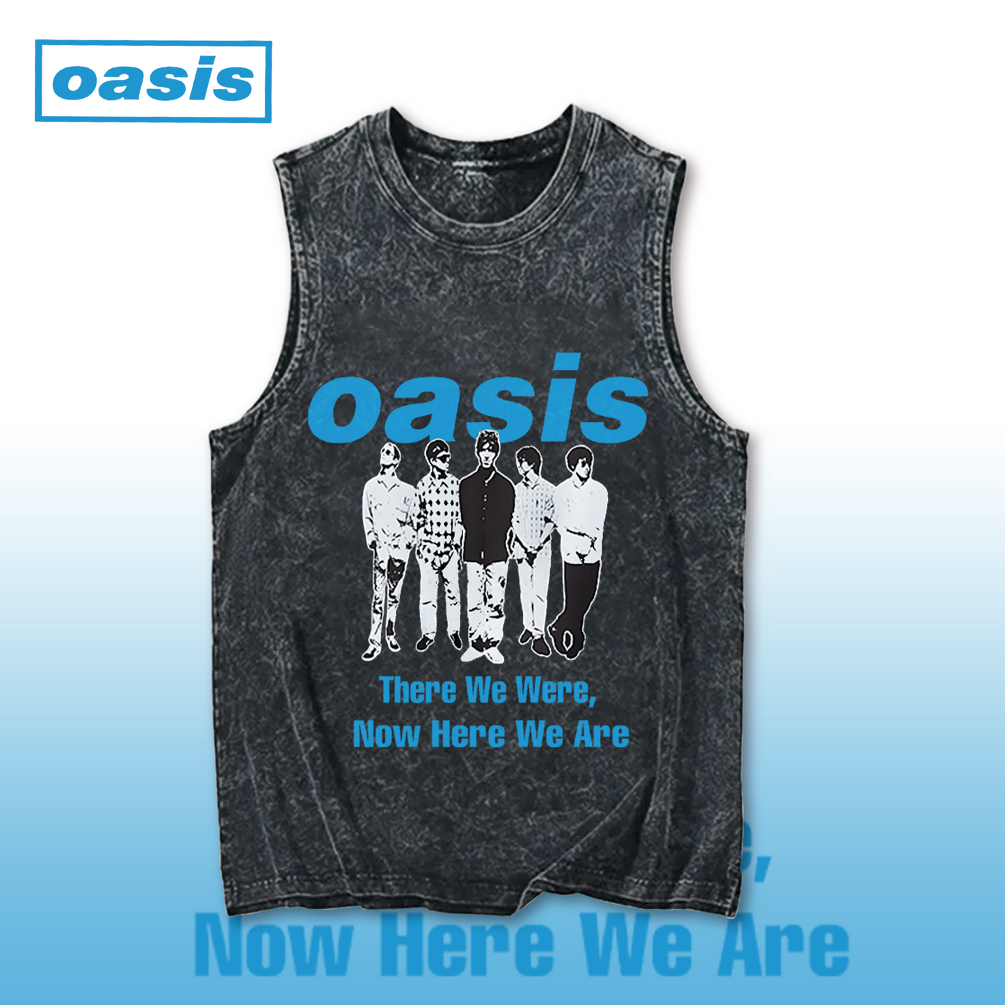 Oasis 2025 Tour Music Fans Printed Casual Tank Top