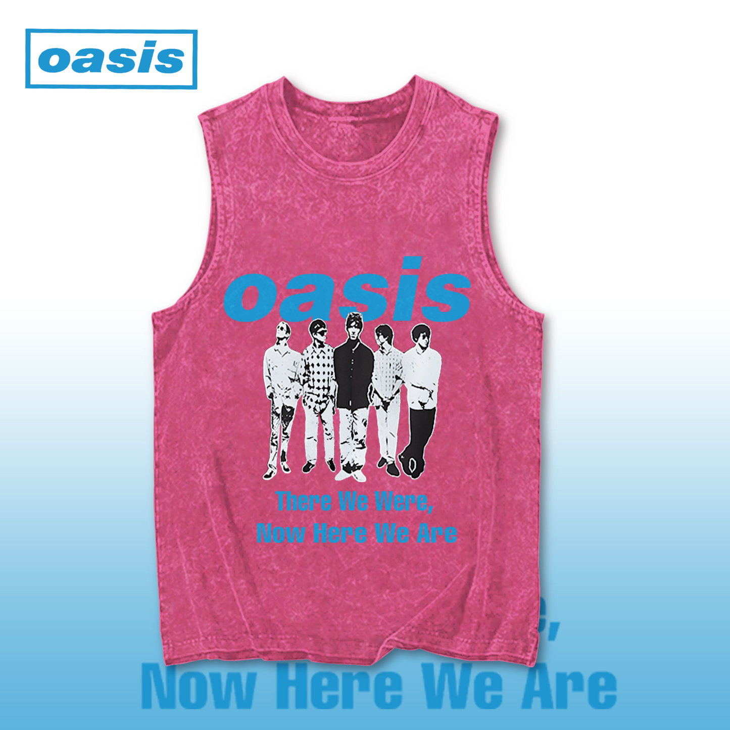 Oasis 2025 Tour Music Fans Printed Casual Tank Top