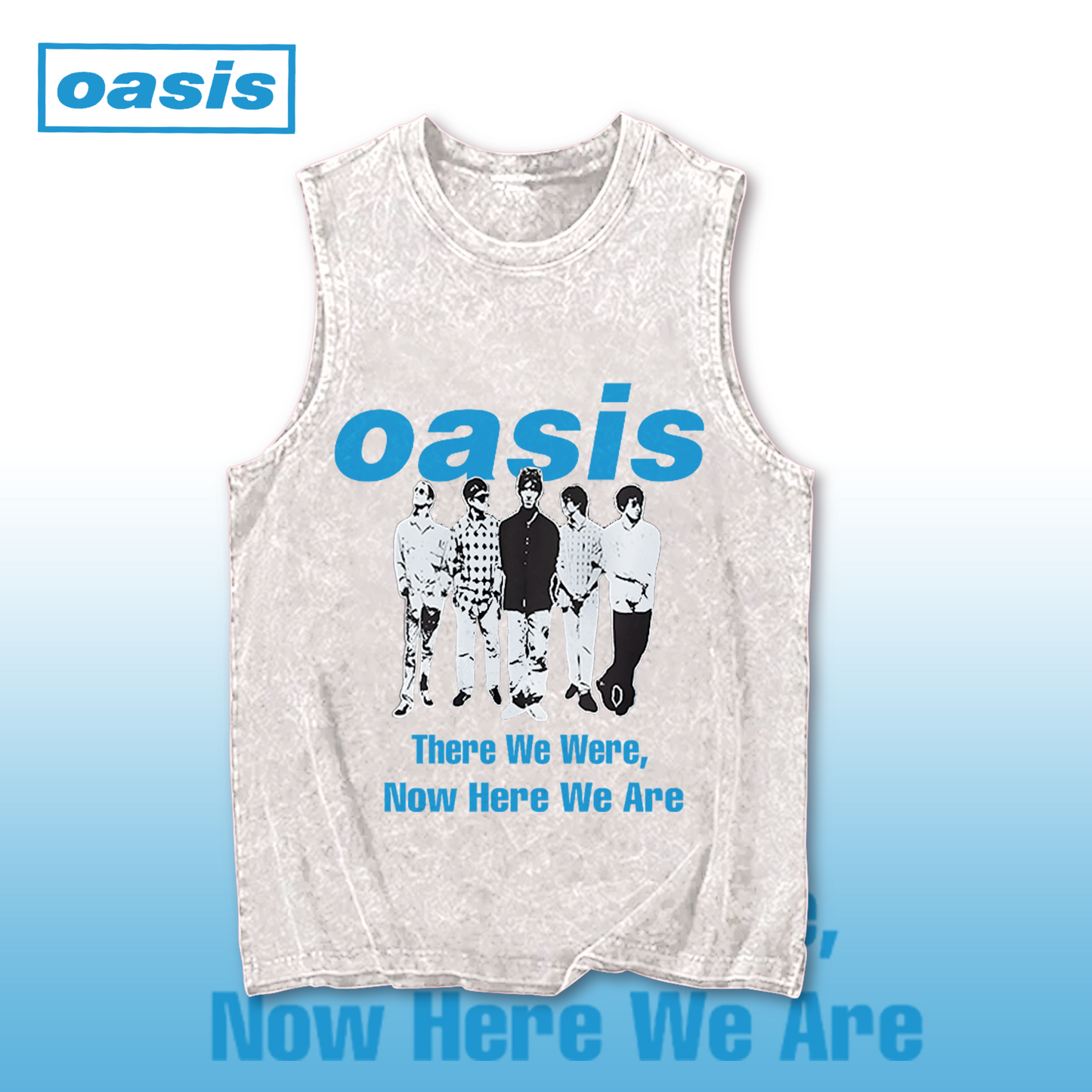 Oasis 2025 Tour Music Fans Printed Casual Tank Top