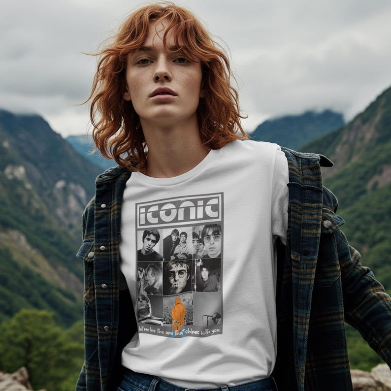 Oasis Band Fan Crew Neck T-shirt