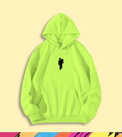 Billie Eilish Music Fan Long Sleeve Printed Hoodie