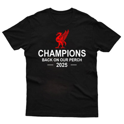 Liverpool Champions 2025 Back On Our Perch Tee