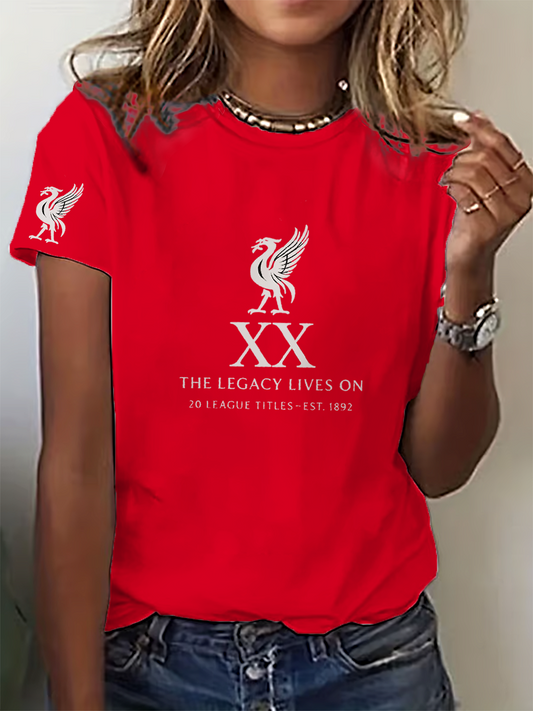Liverpool Champions Wall Crew Neck T-shirt