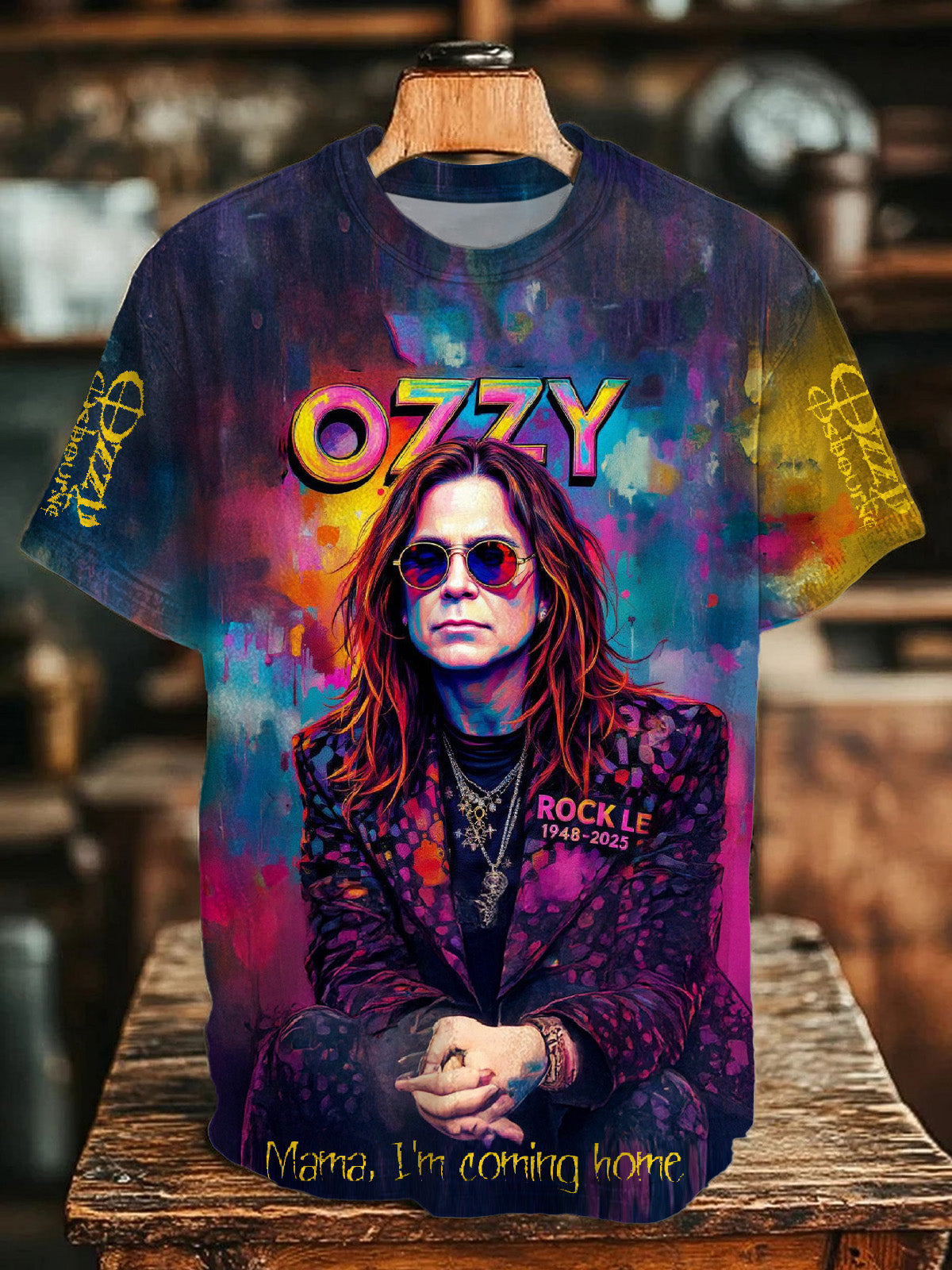 Ozzy Osbourne Crew Neck T-shirt