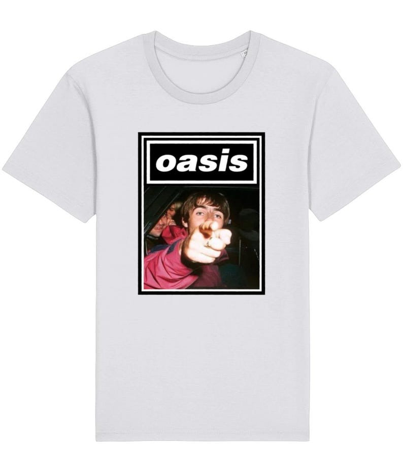Oasis Hey Now Funny Print Tee