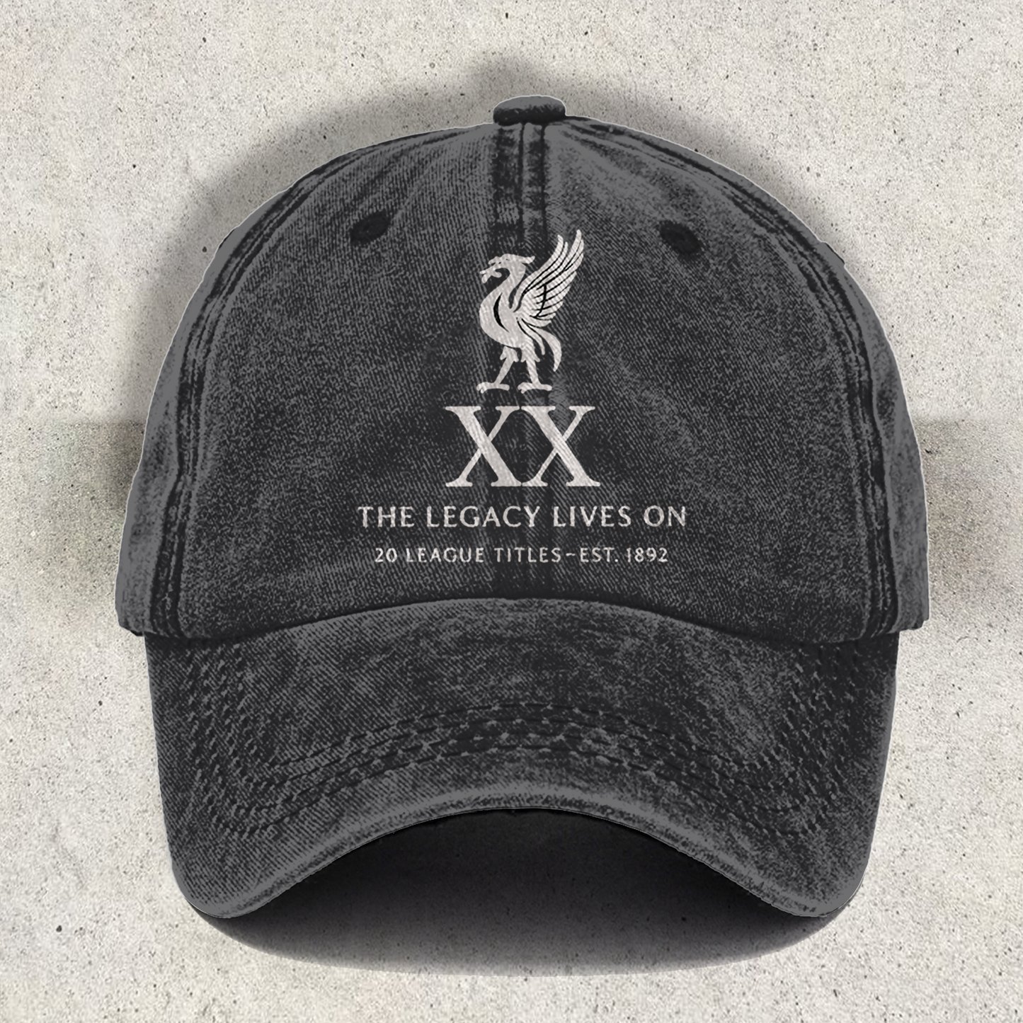 Liverpool Champions Wall Printed Baseball Cap
