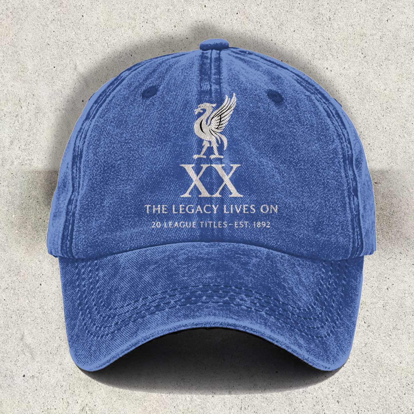 Liverpool Champions Wall Printed Baseball Cap