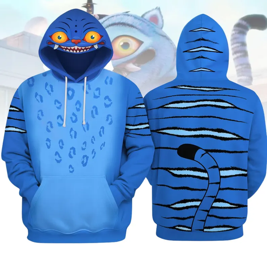 Unisex Derpy Tiger Kpop Demon Hunters Classic Hoodie
