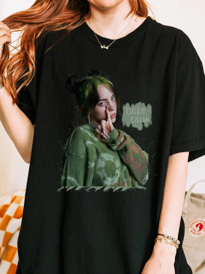 Billie Eilish Hit Me Hard And Soft Tour Unisex Cotton Tee