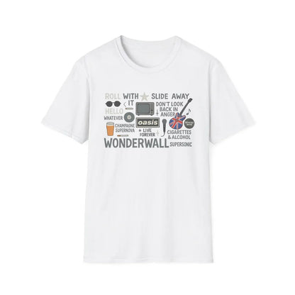 Oasis 2025 Tour Fans Unisex Cotton Tee