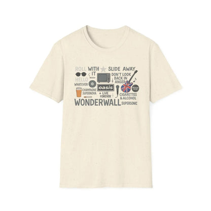 Oasis 2025 Tour Fans Unisex Cotton Tee