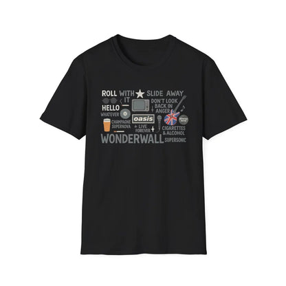 Oasis 2025 Tour Fans Unisex Cotton Tee