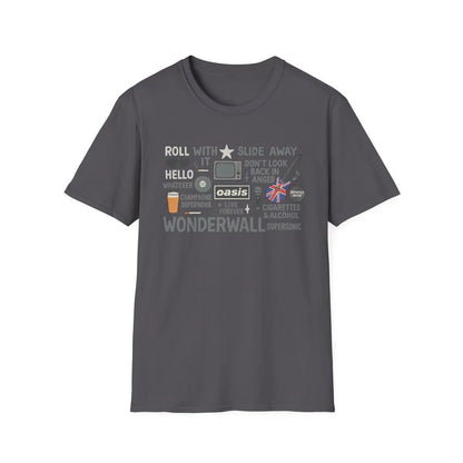Oasis 2025 Tour Fans Unisex Cotton Tee