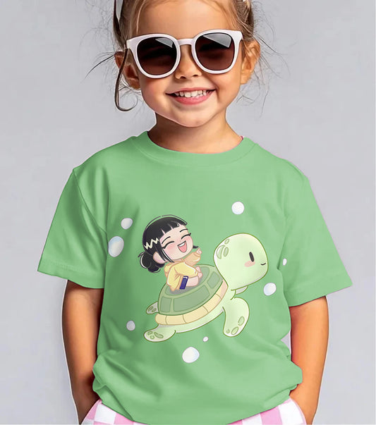 Demon Hunter Cute Children's Cotton T-Shirts