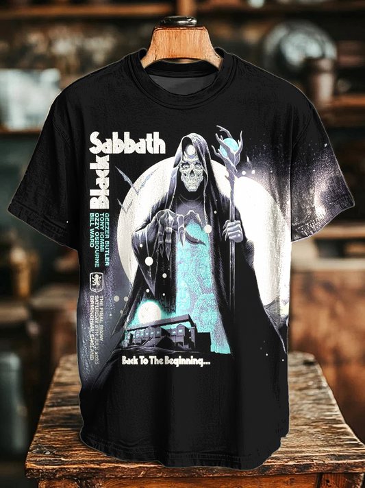Black Sabbath The Final Show On July 5 2025 Crew Neck T-shirt