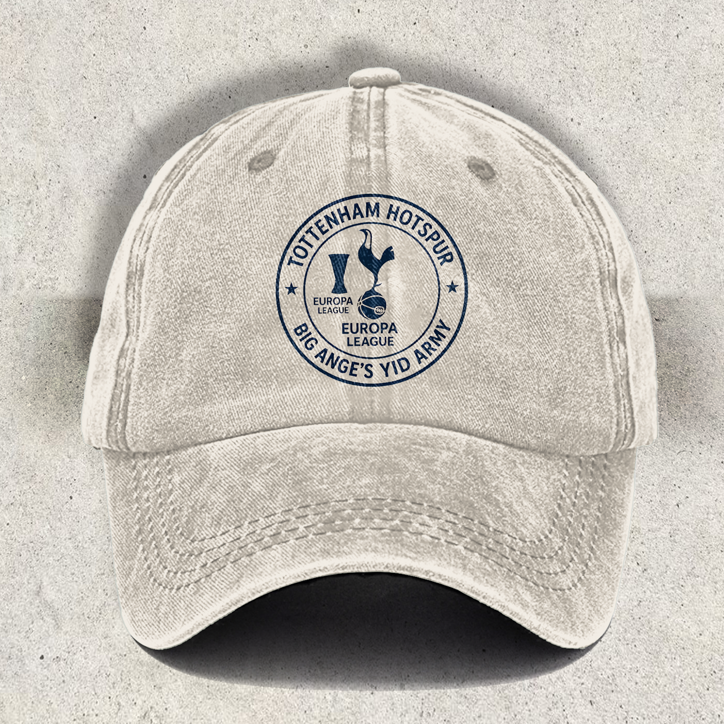 Tottenham Hotspur Champions 2025 Printed Baseball Cap
