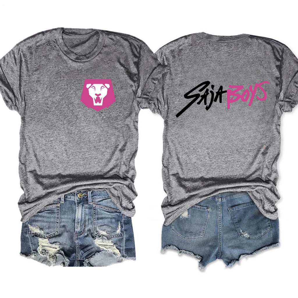 Saja Boys Kpop Demon Hunters Crew Neck T-shirt