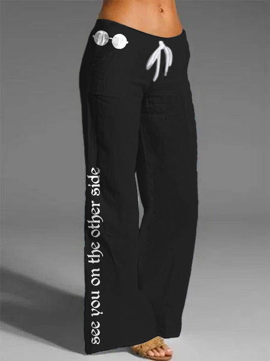 Ozzy Osbourne Women's Printed Casual Pants