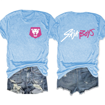 Saja Boys Kpop Demon Hunters Crew Neck T-shirt