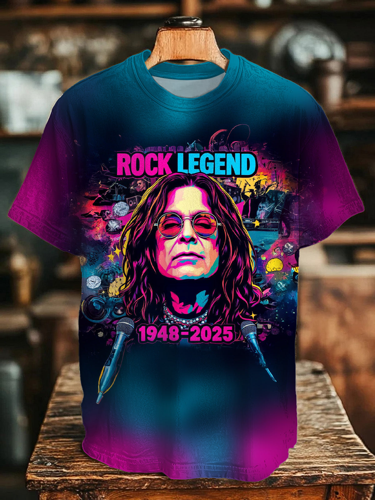 Ozzy Osbourne Crew Neck T-shirt