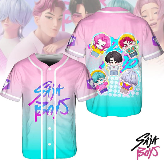 Saja Boys Baseball Jersey