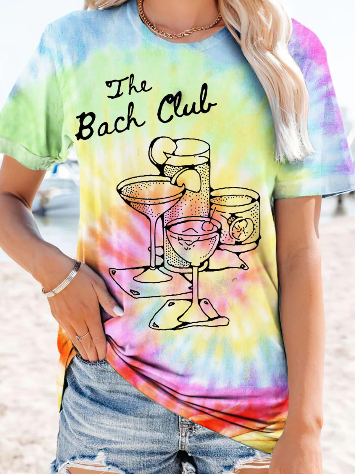 The Bach Club Print Crew Neck T-shirt