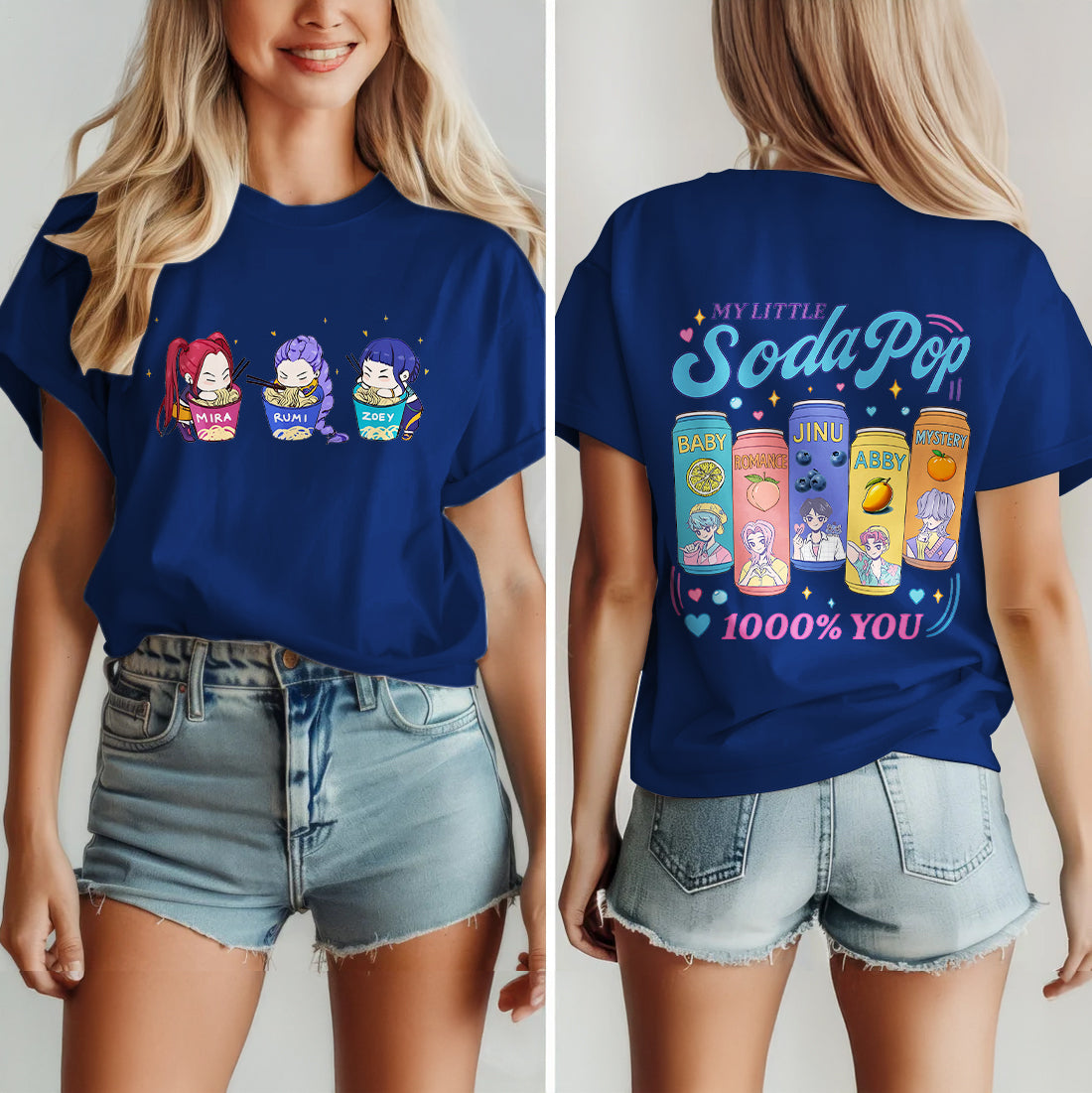 Demon Hunter Unisex Cotton Crew Neck T-shirt