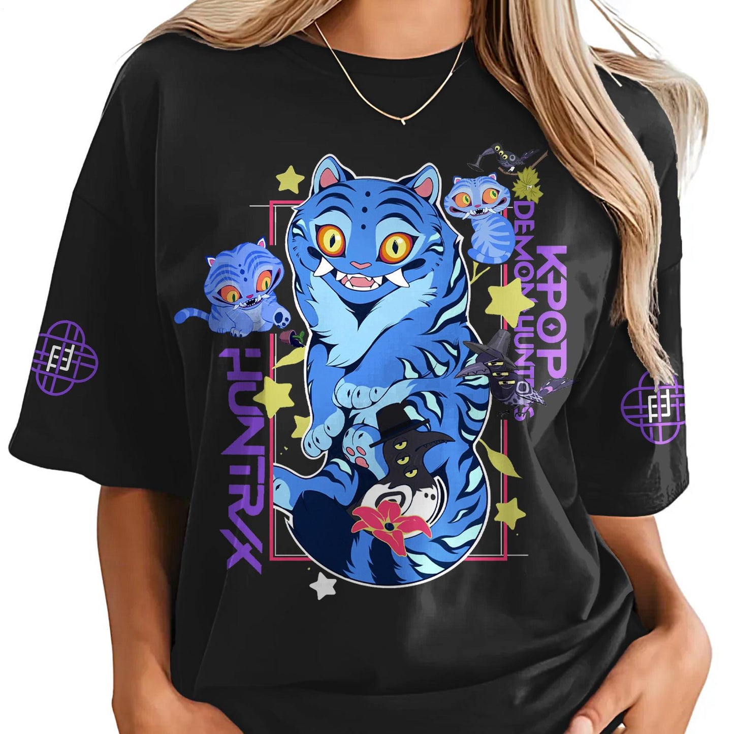 KPop Demon Hunters Crew Neck T-shirt