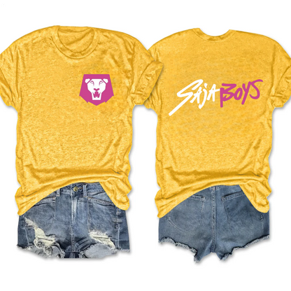 Saja Boys Kpop Demon Hunters Crew Neck T-shirt