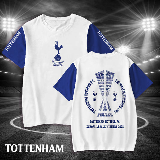 TOTTENHAM Printed Crew Neck T-shirt