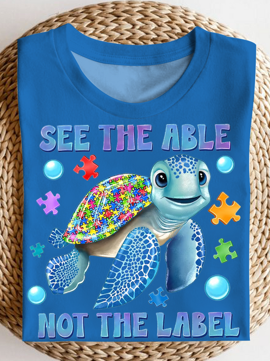 See The Able Not The Labe Crew Neck T-shirt