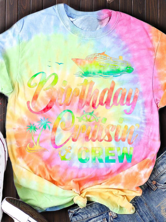 Birthday Cruising Crew Girl Trip T-shirt