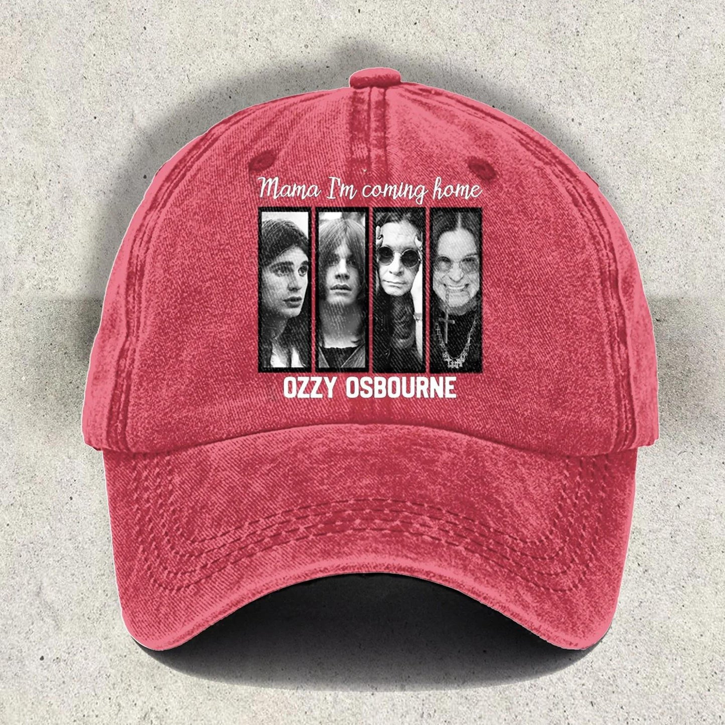 Retro Mama I'm Coming Home Baseball Cap