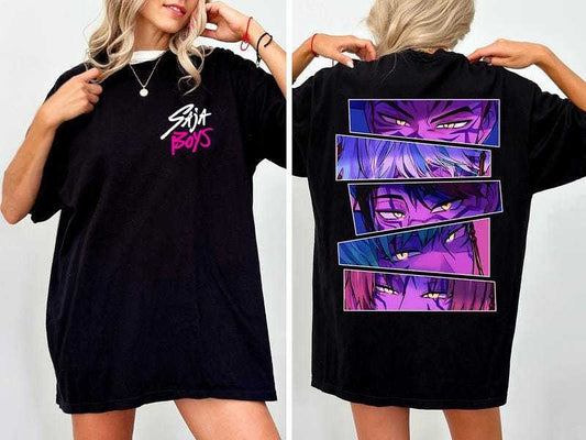 Huntrix Kpop Demo Movie Vintage Print Retro T-shirt