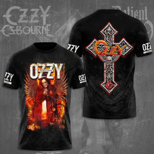 The Prince of Darkness Ozzy Osbourne Crew Neck T-shirt