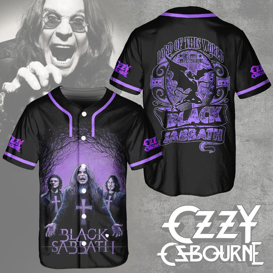 Ozzy Osbourne Baseball Jersey