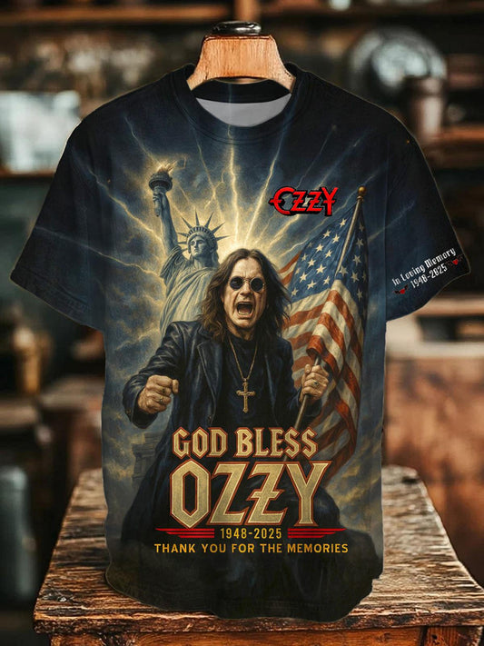 Ozzy Osbourne Crew Neck T-shirt