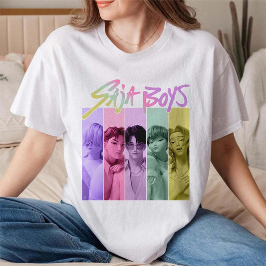 Kpop Demon Hunters Crew Neck T-Shirt