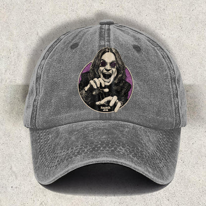 Ozzy Osbourne Printed Baseball Cap