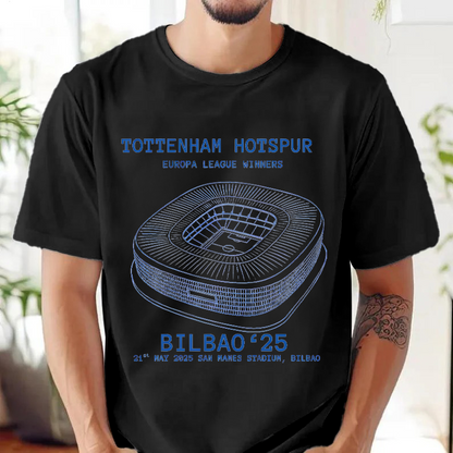 Tottenham Hotspur Spurs Round Neck Short Sleeve Men's T-shirt