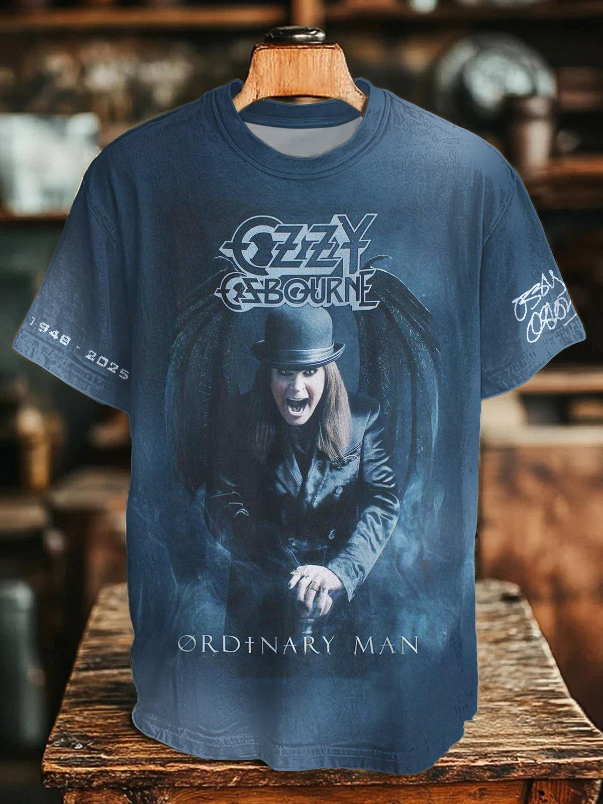 In Memory of Ozzy Osbourne Crew Neck T-shirt