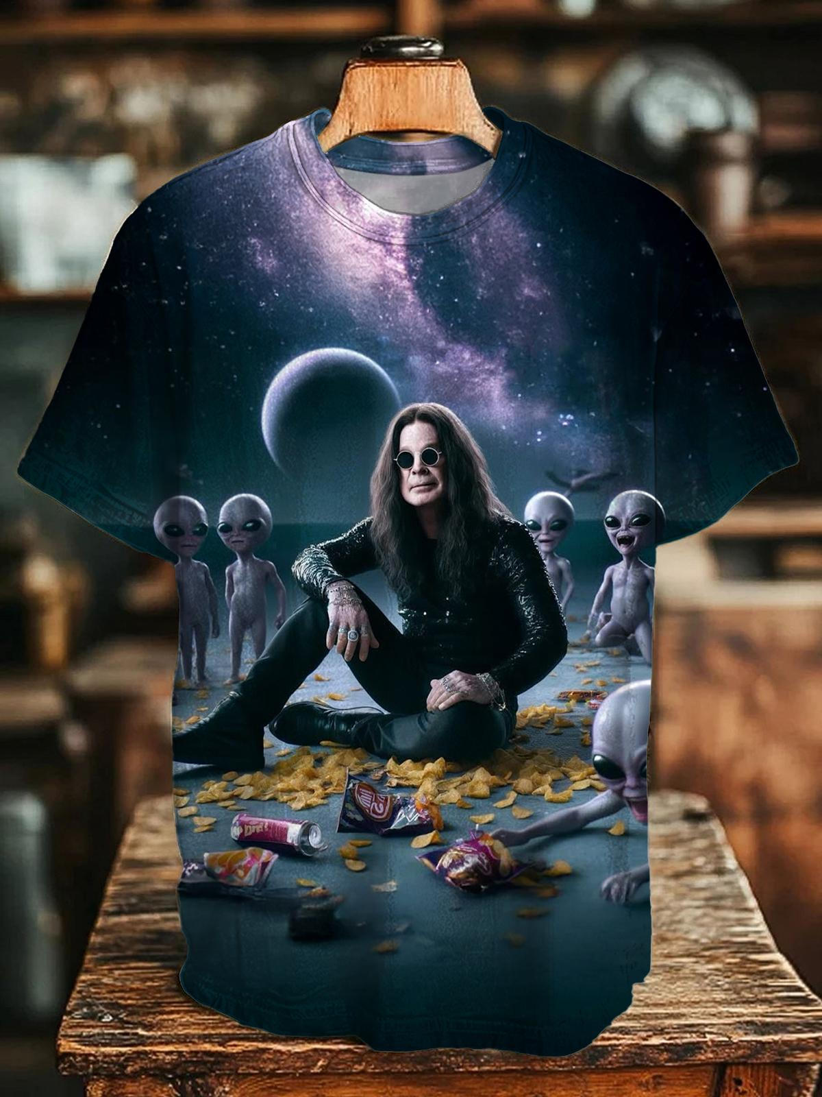 Ozzy Osbourne Crew Neck T-shirt