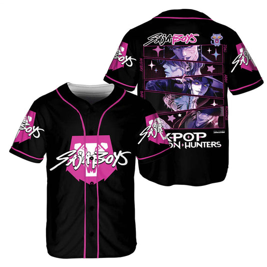 Saja Boys Demon Hunter Baseball Jersey